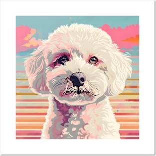 Bichon Frise in 70's Posters and Art